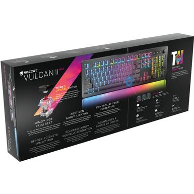 Alt View Zoom 21. ROCCAT - Vulcan II Max Full-size Wired Keyboard with Optical Titan Switch, RGB Lighting, Aluminum Top Plate and Palm Rest 