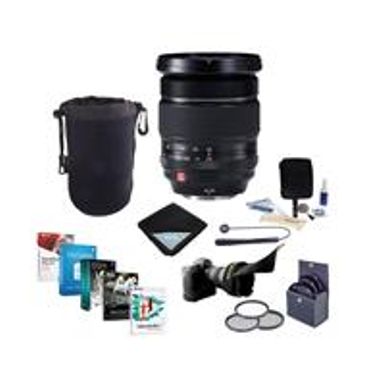 image of Fujifilm XF 16-55mm F2.8 R LM WR Lens - Bundle with 77mm Filter Kit, Flex Lens shade, Lens Wrap, Cleaning Kit, Lens Case, and Professional Software Package with sku:ifj165528nk-adorama