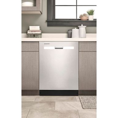 Alt View Zoom 12. Whirlpool - 24" Top Control Built-In Dishwasher with Boost Cycle and 55 dBa - Stainless steel