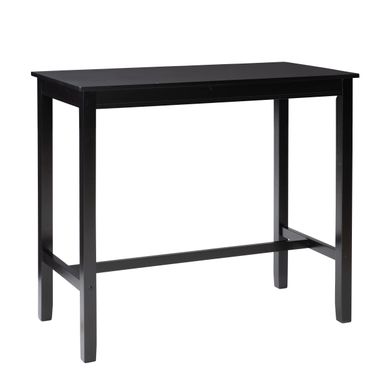 image of Ansley Bar Height Pub Table Black with sku:lfxs1921-linon