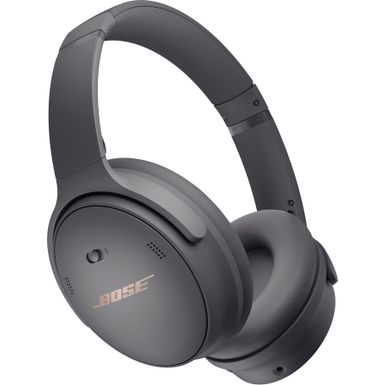 image of Bose - QuietComfort 45 Wireless Noise Cancelling Over-the-Ear Headphones - Eclipse Grey with sku:bb22031668-6517766-bestbuy-bose
