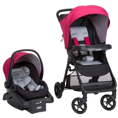 Safety 1 Smooth Ride Travel System in Sangria