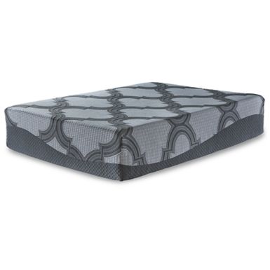 image of Gray 14 Inch Ashley Hybrid Queen Mattress/ Bed-in-a-Box with sku:m62931-ashley