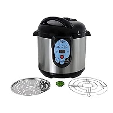 image of CAREY DPC-9SS Smart Electric Pressure Cooker and Canner, Stainless Steel, 9.5 Qt with sku:b00vtl8sto-amazon