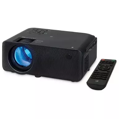 image of GPX - Projector with Bluetooth - Black with sku:bb22044109-bestbuy