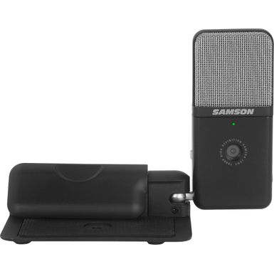 image of Samson - Go Mic Video USB Microphone with HD Webcam with sku:bb22036227-6520151-bestbuy-samson