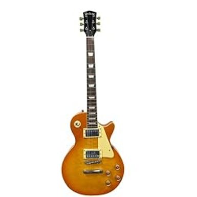 image of Glen Burton 6 String Electric Guitar Pack, Right, Gold/Tan (BGE320BCO-GLD) with sku:b0b3c774lr-amazon