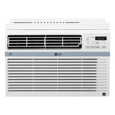 image of LG - 10 000 BTU Smart Window Air Conditioner - White with sku:bb21234986-5890354-bestbuy-lg