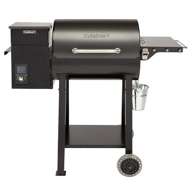 image of Cuisinart - Wood Pellet Grill and Smoker​ - Black with sku:bb22065046-6504500-bestbuy-cuisinart