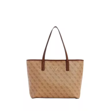 Guess Power Play Tech Tote (Latte Logo)