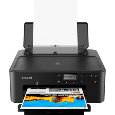 image of Canon - PIXMA TS702a Wireless Inkjet Printer - Black with sku:bb21946147-6494260-bestbuy-canon