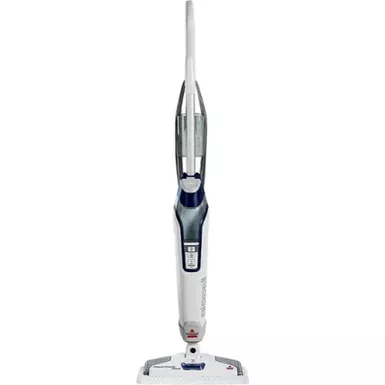 image of BISSELL - PowerFresh Deluxe Corded Steam Mop - Brite White/Saphire Waltz with sku:1806-powersales