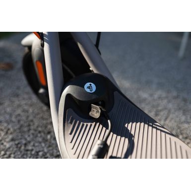 Alt View Zoom 31. Segway - Ninebot D40X Electric Kick Scooter plus Seat  w/23.6 mi Max Operating Range & 18.6 mph Max Speed - Grey