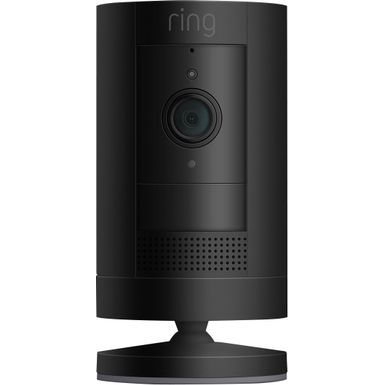 image of Ring - Stick Up Indoor/Outdoor Wire Free 1080p Security Camera - Black with sku:8sc1s9-ben0-streamline