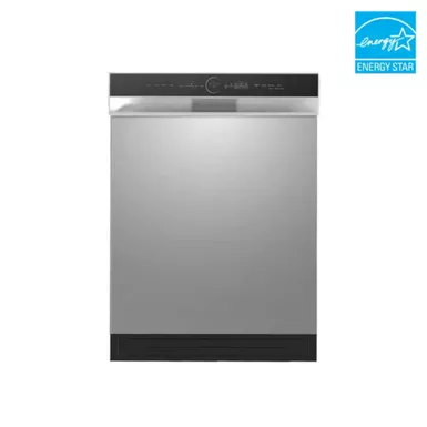 image of Element 54 dBA Stainless Steel Front Control Built-In Dishwasher with sku:enb5322hecs-electronicexpress