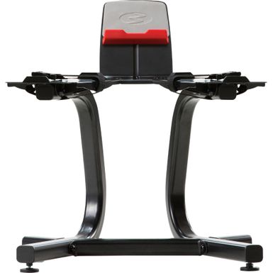 image of Bowflex - SelectTech Stand with Media Rack - Black with sku:bb21510161-6405083-bestbuy-bowflex