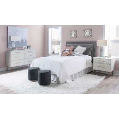 Thornaby Two Drawer Nightstand