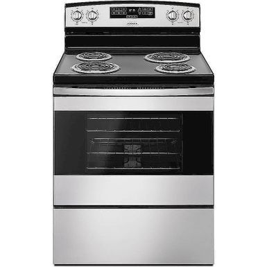 image of Amana ACR4303MFS / ACR4303MFS 4.5 Cu. Ft. Stainless Electric Range with Bake Assist Temps with sku:acr4303mfs-electronicexpress