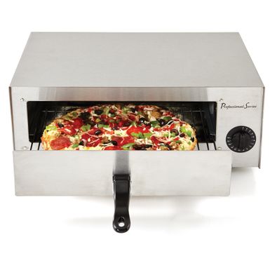 image of Professional Series Pizza Baker & Frozen Snack Oven - Stainless Steel with sku:s_qdle29jg4aiz-yxnqkzwstd8mu7mbs-overstock