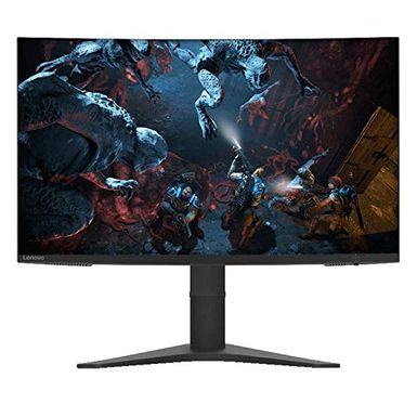 image of Lenovo G32qc-10 WLED QHD Curved Gaming Monitor, 31.5" with sku:66a2gccbus-len-len