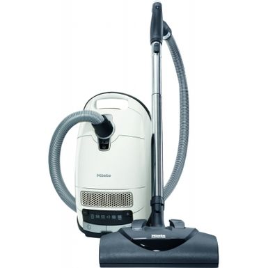 image of Miele Complete C3 Cat & Dog Powerline White Canister Vacuum with sku:c3catdog-abt