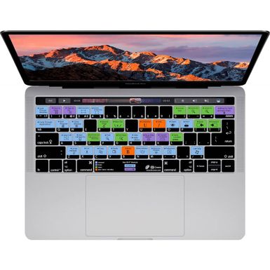 image of KB Covers - OS X Shortcuts Keyboard Cover for Apple MacBook Pro 13"and 15"with Touch Bar with sku:bb21483085-6394590-bestbuy-kbcovers