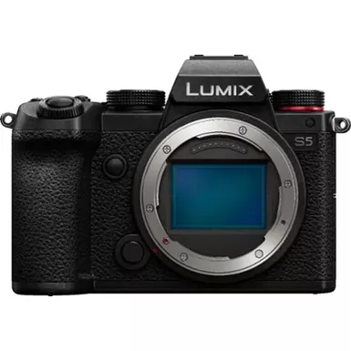 image of Panasonic - LUMIX S5 Mirrorless Camera Body - DC-S5BODY - Black with sku:pcs5-adorama