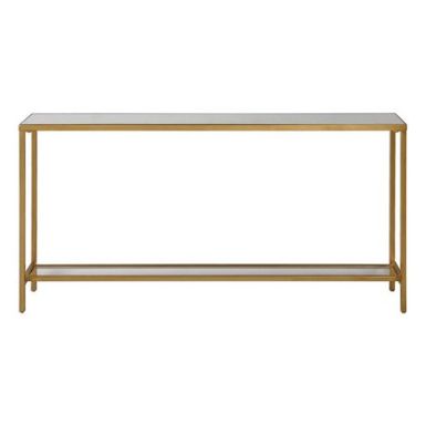 image of Uttermost Hayley Console Table in Gold with sku:qbvr3aetoon_kfpmeitv6gstd8mu7mbs-overstock