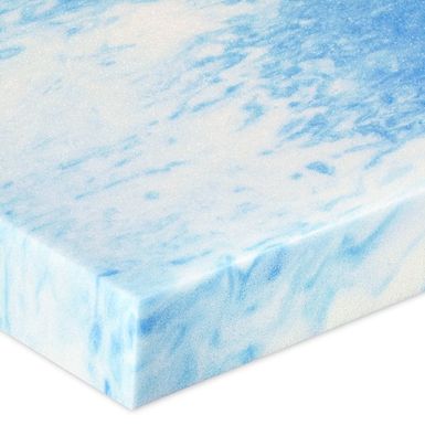 4" SealyChill Gel + Comfort Memory Foam Mattress Topper with Pillowtop Cover - Queen
