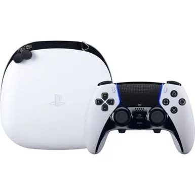 image of Sony DualSense Edge Wireless PlayStation Controller - White with sku:b0bsyfb99d-amazon