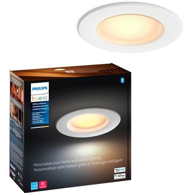 image of Hue Philips - White Ambiance 5/6 inch High Lumen Recessed Downlight with sku:578526-electronicexpress