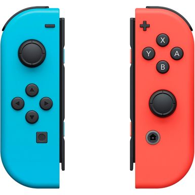 Nintendo Switch with Neon Blue and Neon Red Joy-Con