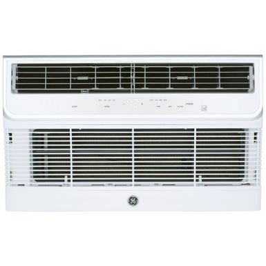 image of Ge 10,000 Btu 10.6 Eer 230/208 V White Built-in Cool-only Room Air Conditioner with sku:ajcq10dwh-abt