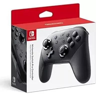 image of Pro Wireless Controller for Nintendo Switch - Black with sku:bb20675668-bestbuy
