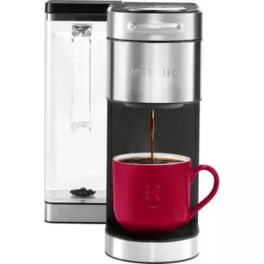 image of Keurig - K-Supreme Plus Coffee Maker - Stainless Steel with sku:bb21556606-bestbuy