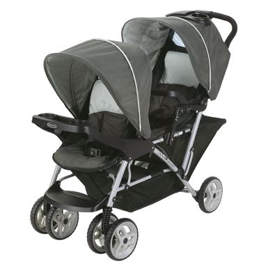 image of Graco DuoGlider Click Connect Black and Grey Stroller - Glacier with sku:b01ghvjhmw-gra-amz