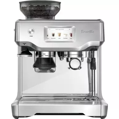 image of Breville The Barista Touch Stainless Steel Espresso Machine with sku:bb20962408-bestbuy