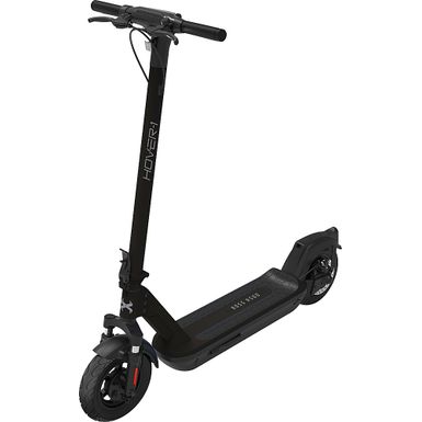 image of H-1 Pro Series - Boss R500 Foldable Electric Scooter w/24 mi Max Operating Range & 20 mph Max Speed - Black with sku:bb22040162-6521745-bestbuy-hover-1