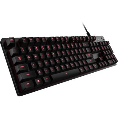 Alt View Zoom 12. Logitech - G413 Wired Gaming Mechanical Romer-G Switch Keyboard with Backlighting - Carbon