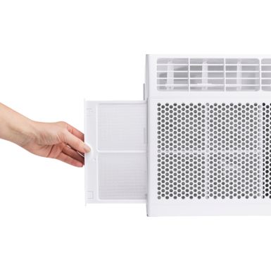 Alt View Zoom 21. GE - 150 Sq. Ft. 5,000 BTU Window Air Conditioner with Remote - White