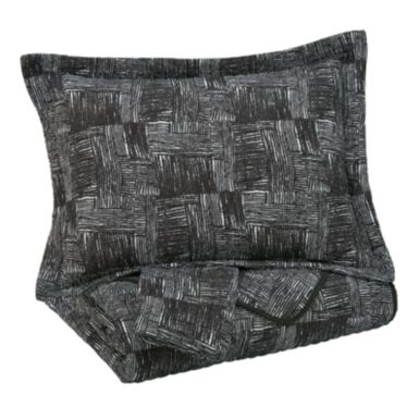 image of Black Jabesh Queen Quilt Set with sku:q365033q-ashley