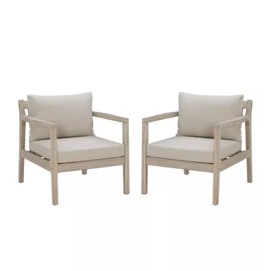 image of Searle Side Chair Set Of 2 Beige Natural with sku:lfxs2160-linon