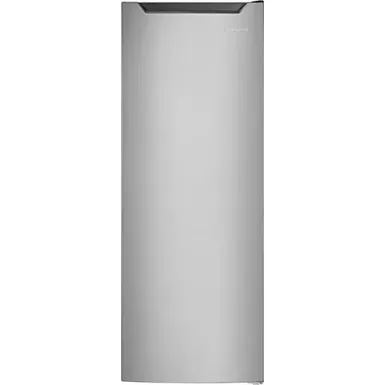 image of Insignia™ - 7 Cu. Ft. Garage Ready Upright Convertible Freezer with ENERGY STAR Certification - Stainless Steel Look with sku:bb22147335-bestbuy