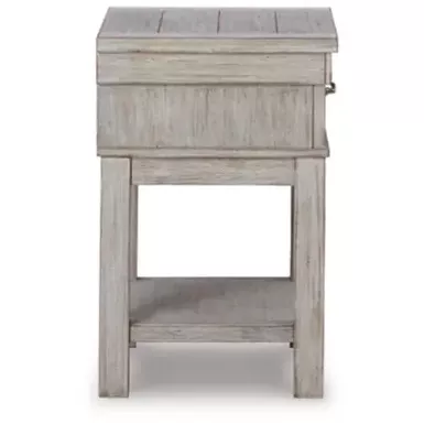 Whitewash Hollentown One Drawer Night Stand