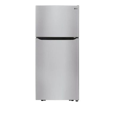 image of LG 20 Cu.Ft. Stainless Top Freezer Refrigerator with sku:ltcs20030s-electronicexpress