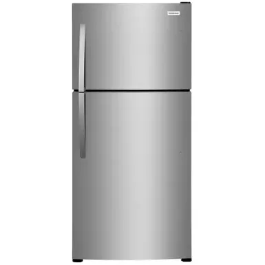 image of Frigidaire Ada 20 Cu. Ft. Top Freezer Refrigerator In Stainless Steel with sku:ffht2022ss-abt