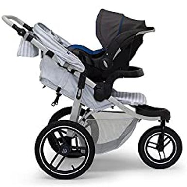 babyGap Trek Jogging Stroller - Car Seat Compatible - Lightweight Jogging Stoller with Extendable Canopy & Reclining Seat - Made with...