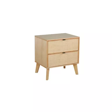 image of Cassia Cane Nightstand with sku:pfxs1764-linon