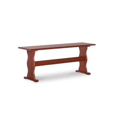 image of Candler Bench Walnut  with sku:lfxs1519-linon