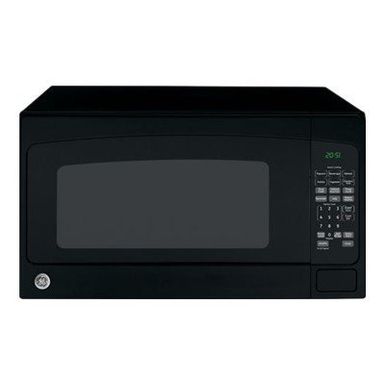 image of GE Black Countertop Microwave Oven with sku:jes2051bk-jes2051dnbb-abt